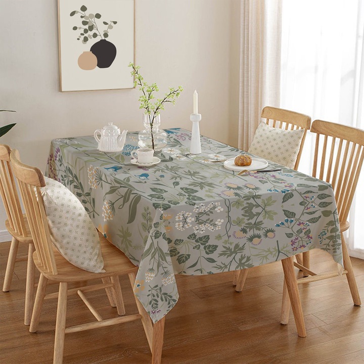 Fata de masa Hermia Concept, 140x180cm, 50% bumbac, 50% poliester, multicolor