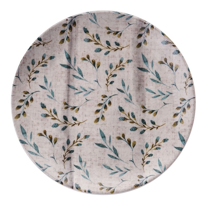 Комплект чинии за десерт 6 части, Hermia Concept, 19,3x19,3x2см, многоцветен