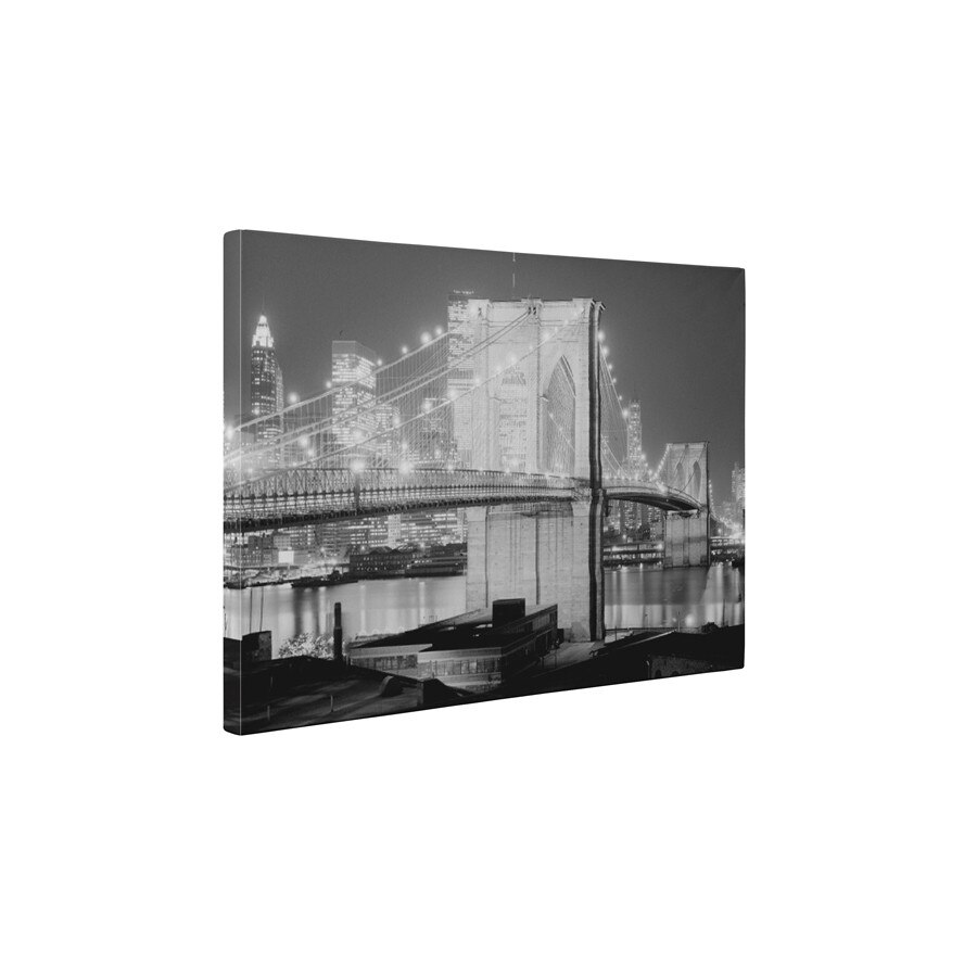 Pod in alb-negru - Tablou Canvas - 85x110 cm