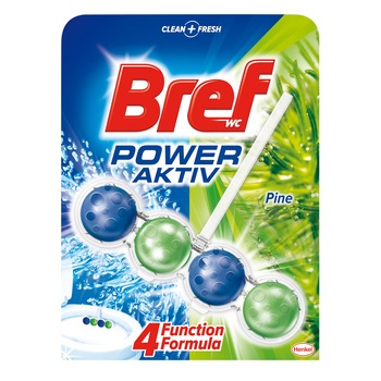 Odorizant toaleta Bref Power Aktiv Pine, 50 g Odorizant toaleta Bref Power Aktiv Pine, 50 g