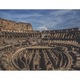 Colosseum inauntru - Tablou Canvas - 75x100 cm