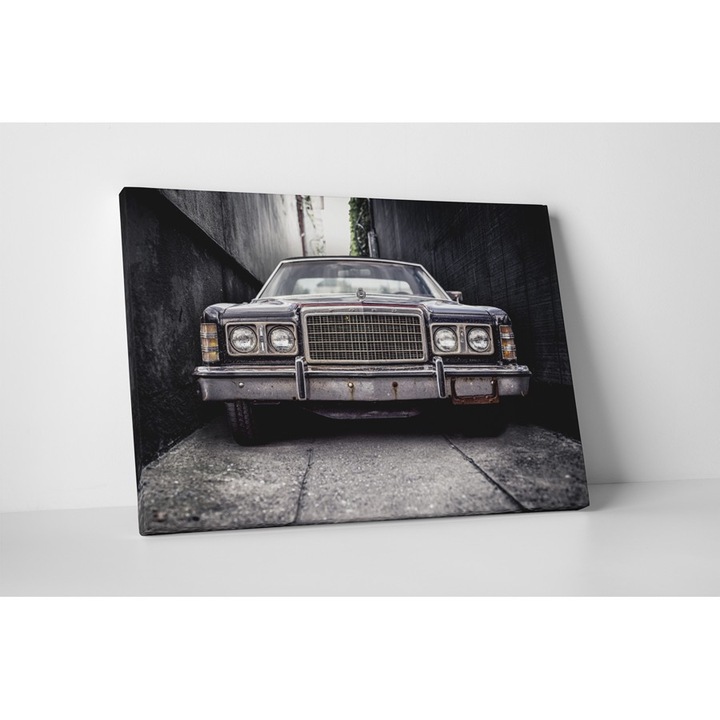 Masina americana - Tablou Canvas - 45x60 cm