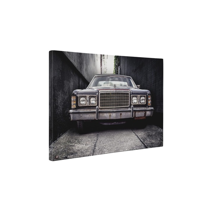 Masina americana - Tablou Canvas - 45x60 cm