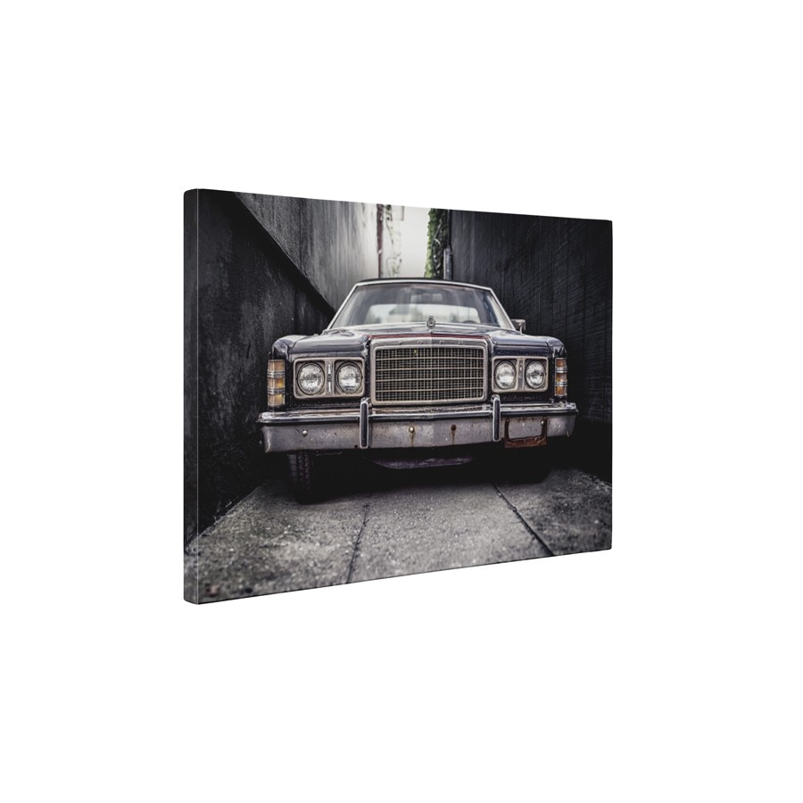 Masina americana - Tablou Canvas - 90x120 cm