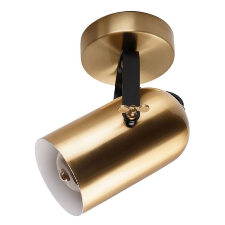 Lustra Opviq, aurie, 25cm, corp metalic, design elegant