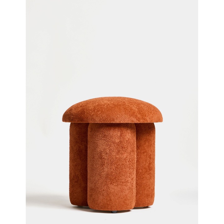 Табуретка, Atelier Del Sofa, оранжева, 45x48x45см