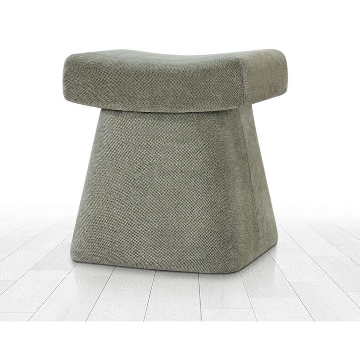 Fotel, Atelier Del Sofa, zöld, 50x48x38cm, pamut, PVC lábak