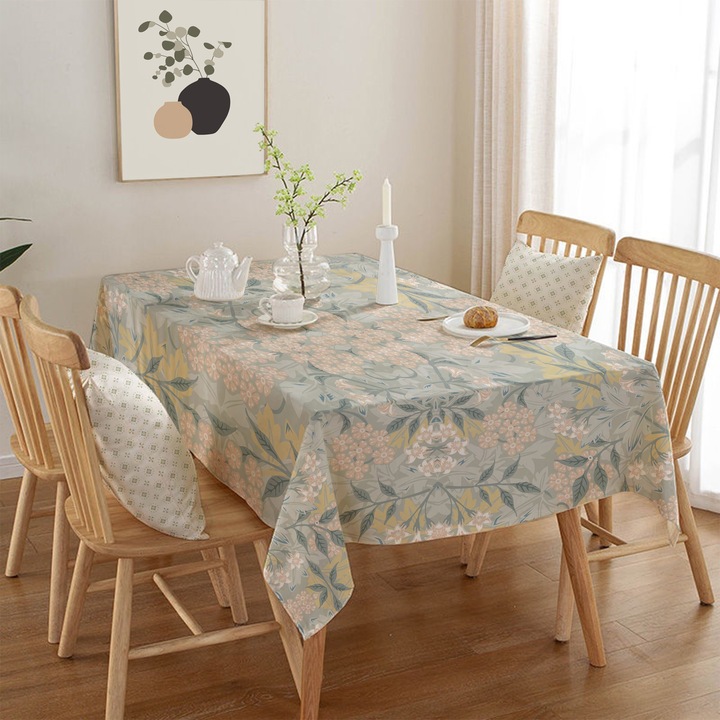 Fata de masa Hermia Concept, 50% bumbac, 50% poliester, 140x180cm, multicolor