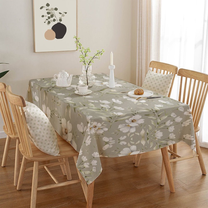 Fata de masa Hermia Concept, 140x180cm, 50% bumbac, 50% poliester, multicolor