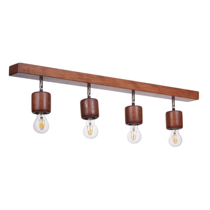 Lustra din lemn, Opviq, model 167, stejar