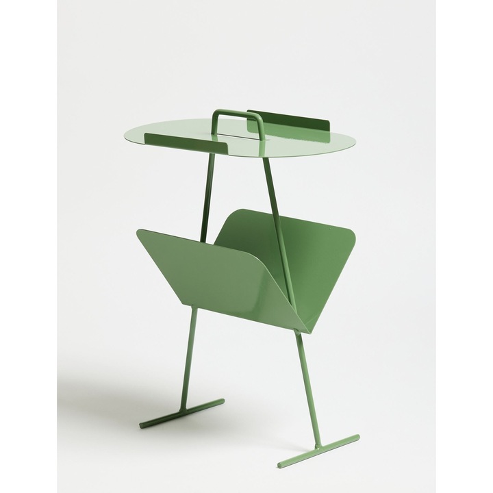 Masa laterala Woody Fashion, Matcha, 44x54x22.5cm