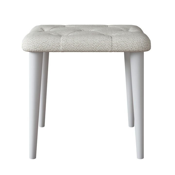 Woody Fashion szék, fehér, 45x35x45cm, melamin forgácslap E1