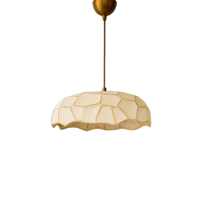 Полилей, Opviq, Крем / Златист, 37 x 65 см