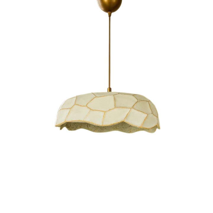 Lustra, Opviq, model 913, metal, verde deschis