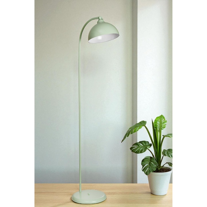 Подова лампа, Opviq, мента, 154 см, метал