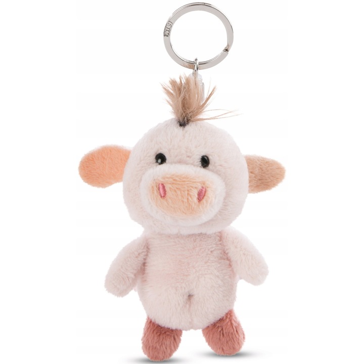 Breloc NICI Porcusor Pigwick, 10 cm, roz, colectia Verde