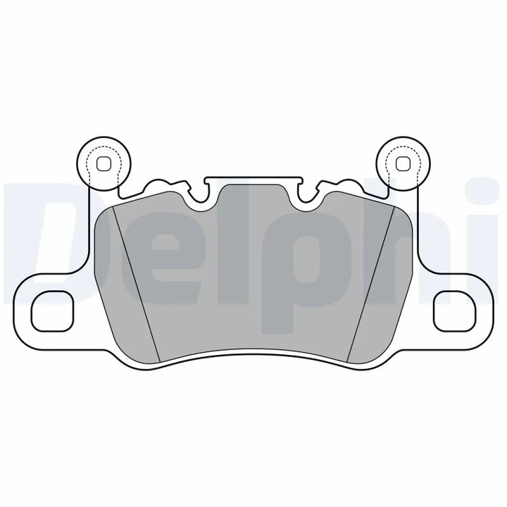 Set Placute Frana Lp3655 Bentley Continental/Flying Spur Mazda Cx-30 Porsche 718 Boxster/718 Cayman/911