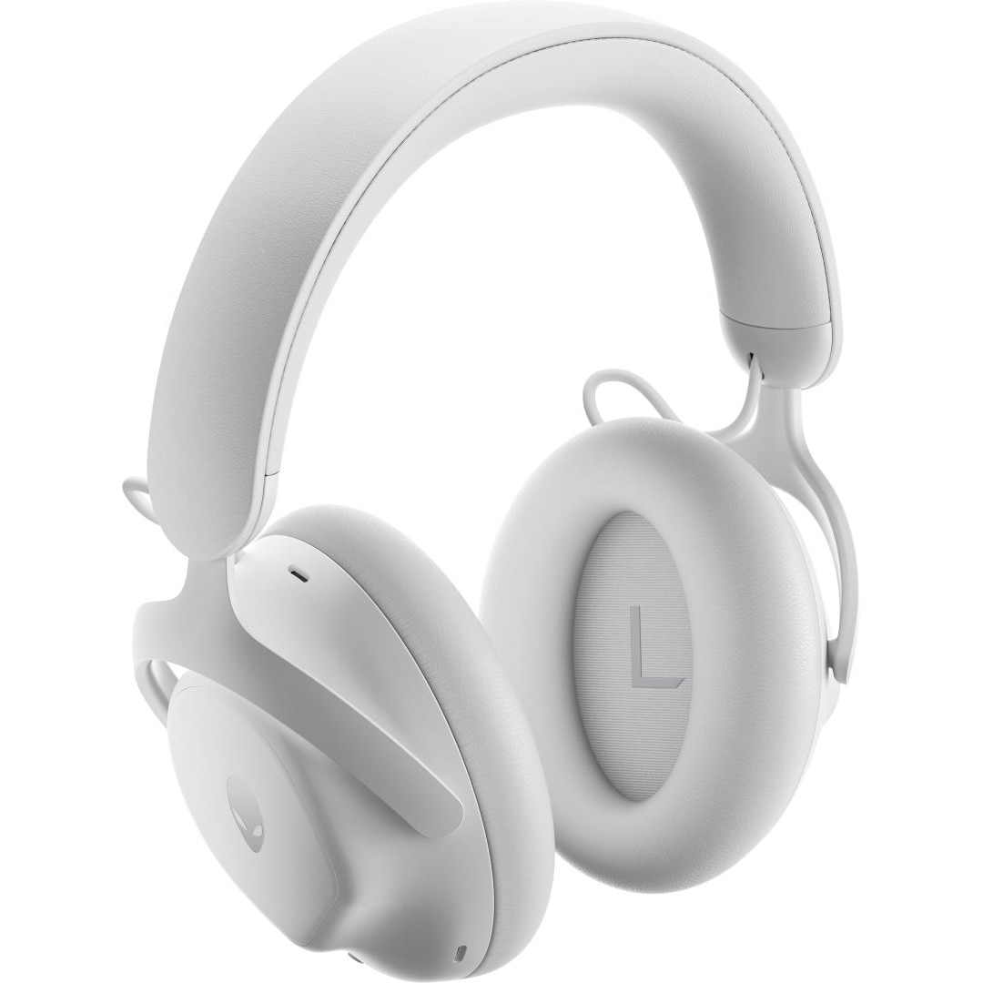 Casti gaming wireless, Dell Alienware Pro, 7.1, alb, USB - eMAG.ro