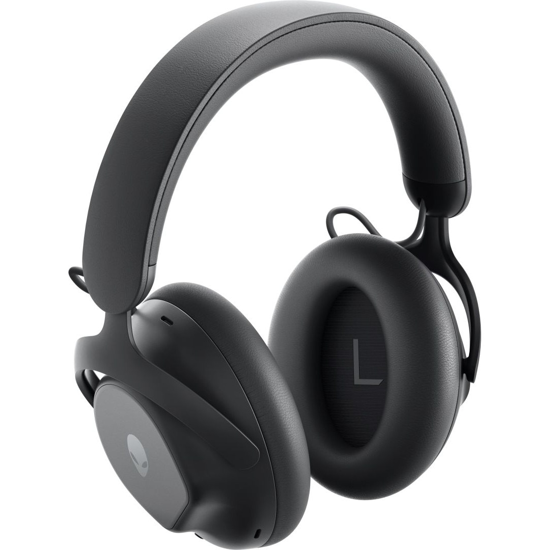 Casti gaming wireless, Dell Alienware Pro, 7.1, Bluetooth, negru