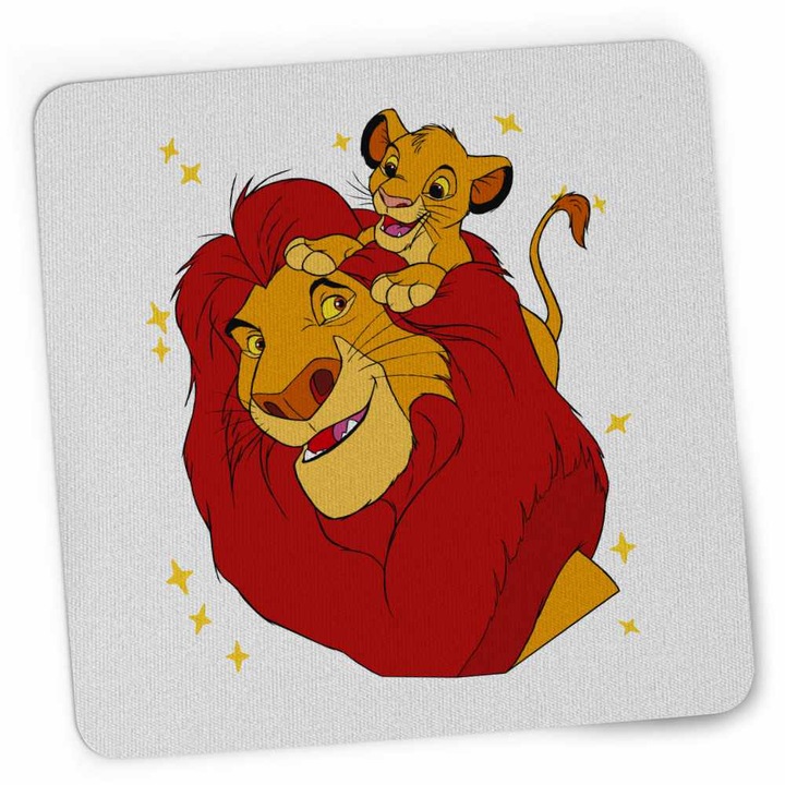 Mousepad Regele Leu Mufasa Simba CoolTrend, 21x19cm