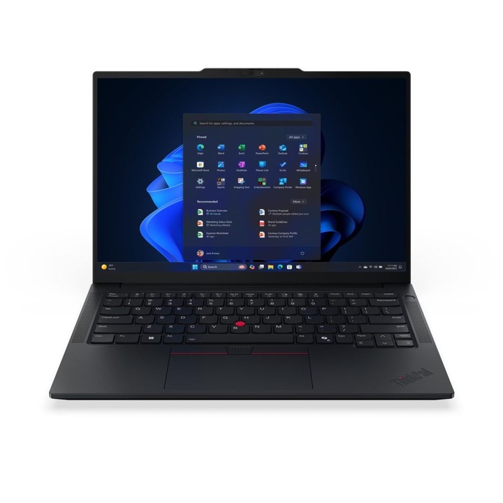 Laptop, Lenovo, ThinkPad E14 Gen 7, 14 inch, Intel Core Ultra 5, 32GB, SSD 1024GB, Negru