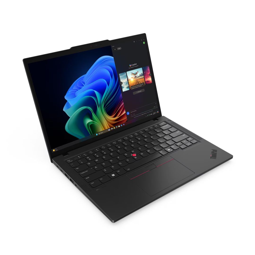Laptop, Lenovo ThinkPad T14 Gen 6, 14", AMD Ryzen 5 Pro 340, 32GB, SSD 512GB, Negru