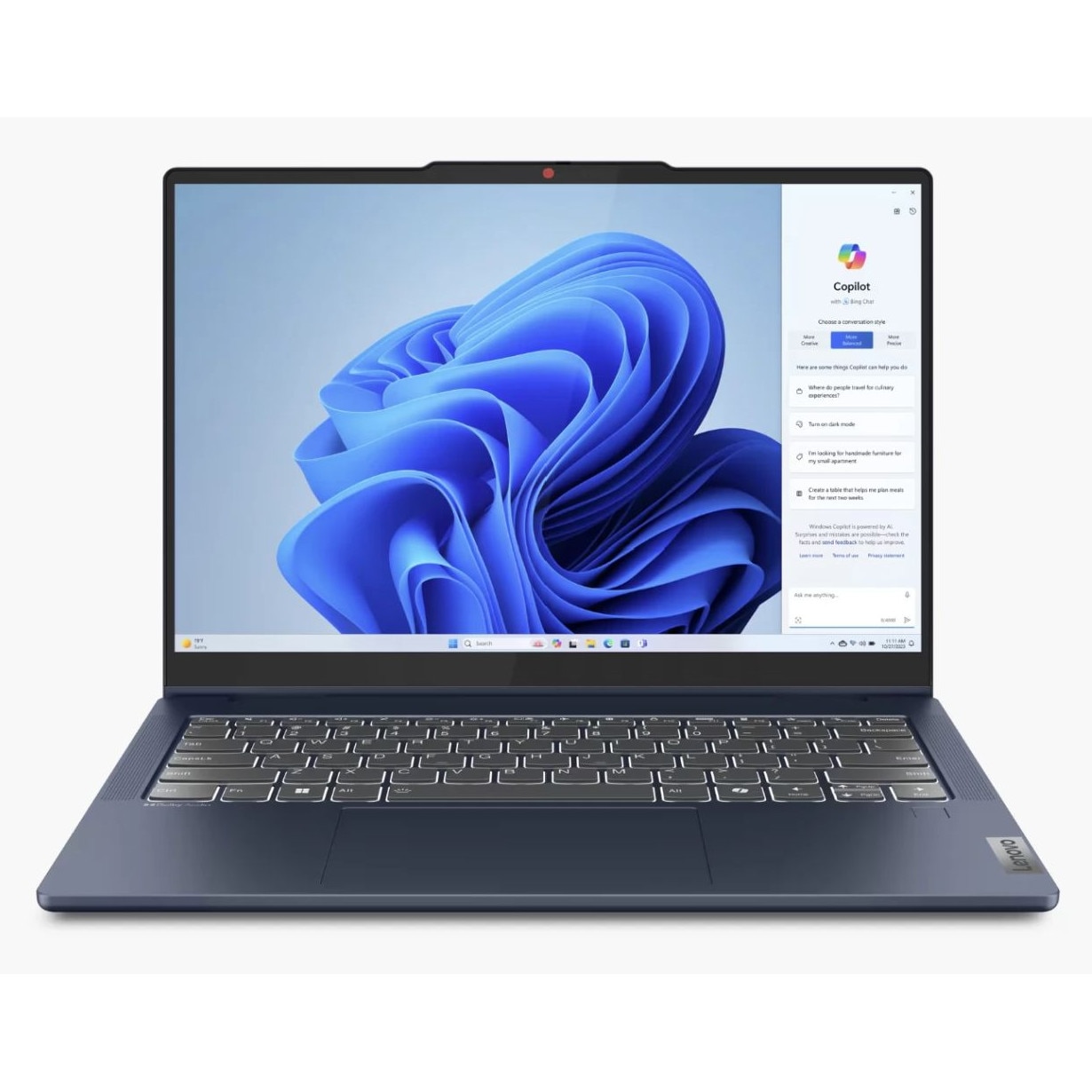 Laptop Lenovo IdeaPad 5 2-in-1, 14", 16GB, SSD 512GB, Cosmic Blue