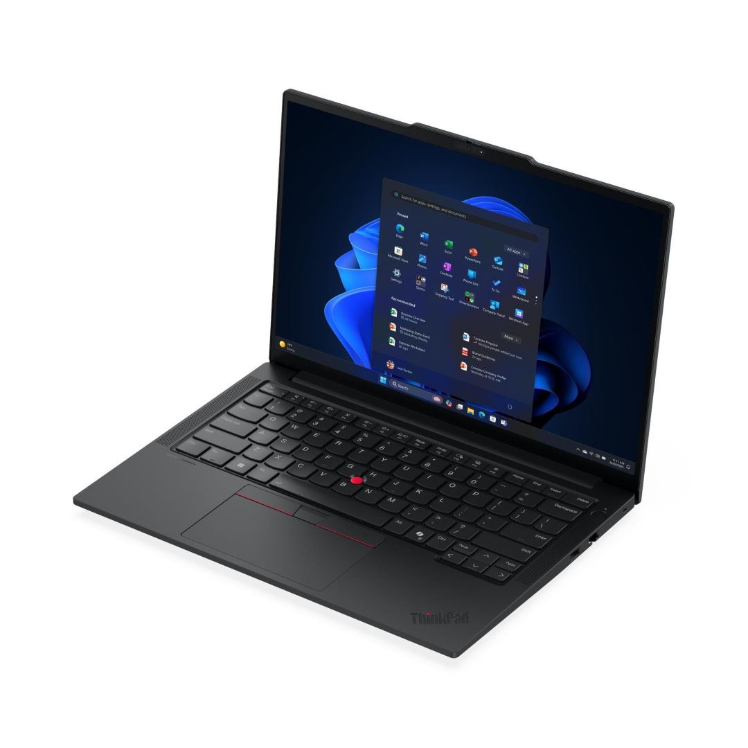 Laptop, Lenovo ThinkPad E14 Gen 7, AMD Ryzen 5, 16GB, SSD 512GB, 14", Negru