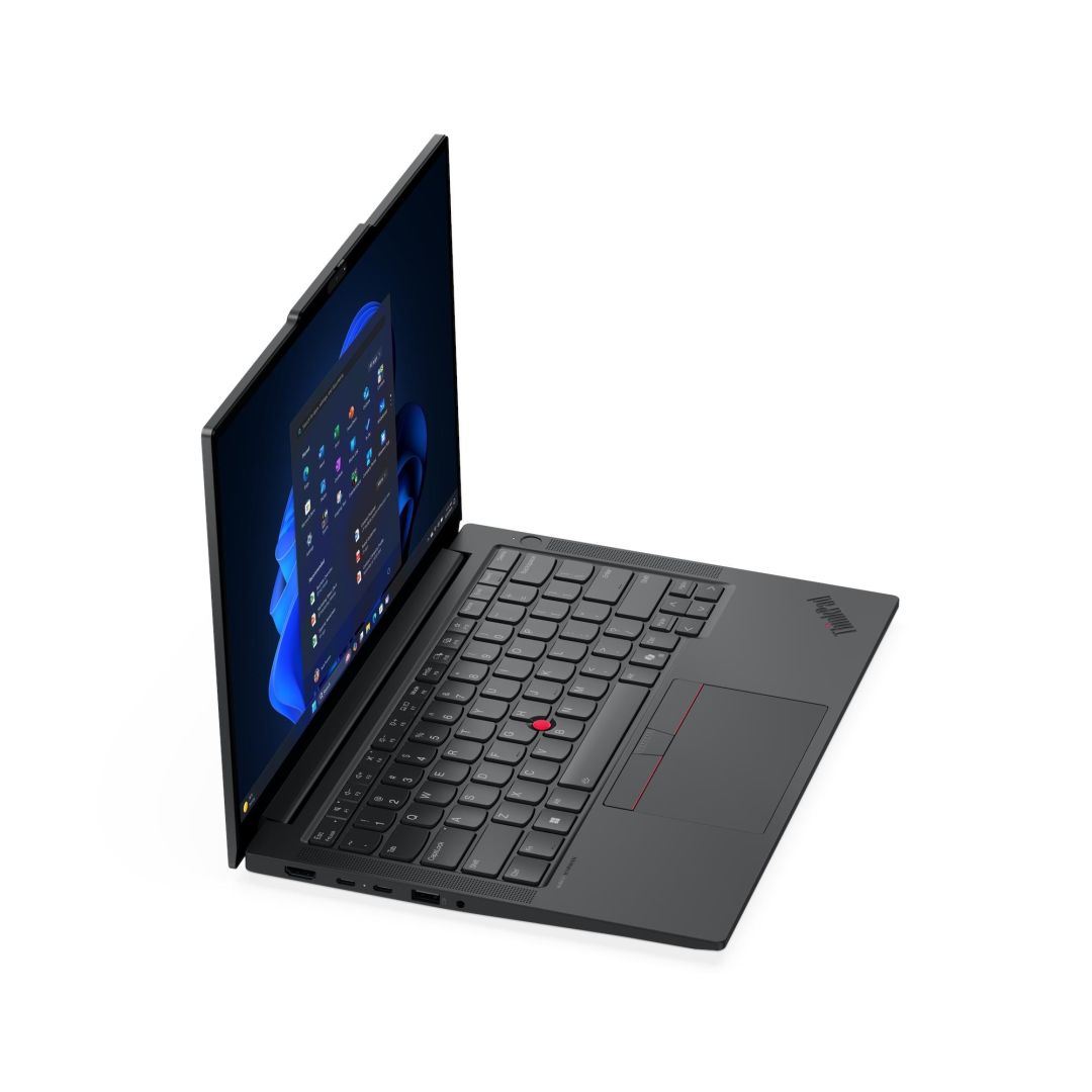 Laptop, Lenovo ThinkPad E14 Gen 7, AMD Ryzen 5, 16GB, SSD 512GB, 14", Negru