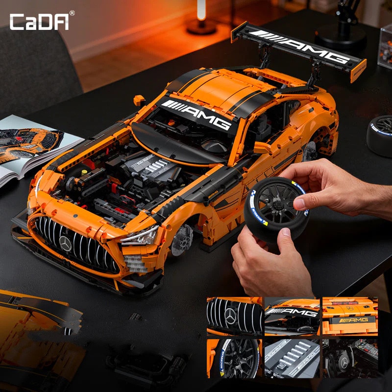 Blocuri de constructie CaDA Master Mercedes AMG Sport Car 59 cm