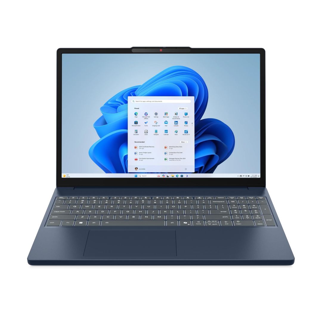Laptop Lenovo IdeaPad Slim 3, AMD Ryzen 5, 16GB, SSD 512GB, 15,3", Albastru
