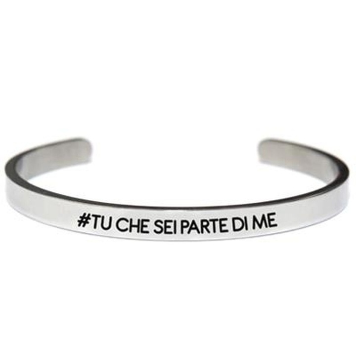 Bratara Femei CO88 Collection 8CB-19038 Argintie, material diversificat