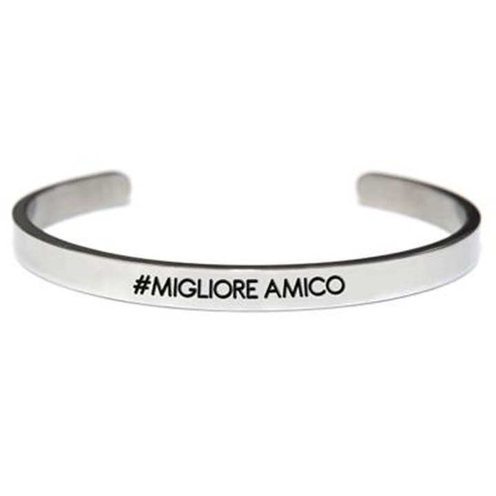 Bratara Dama CO88 Collection 8CB-19047 Argintiu, materiale diverse