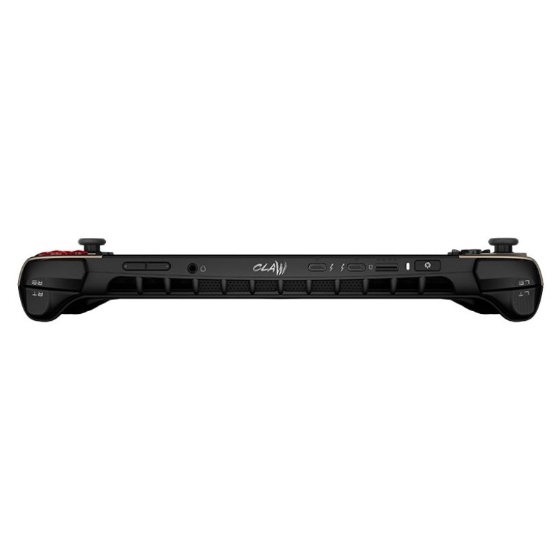 Consola Msi Claw 8 AI+ A2VM, negru/auriu, RGB