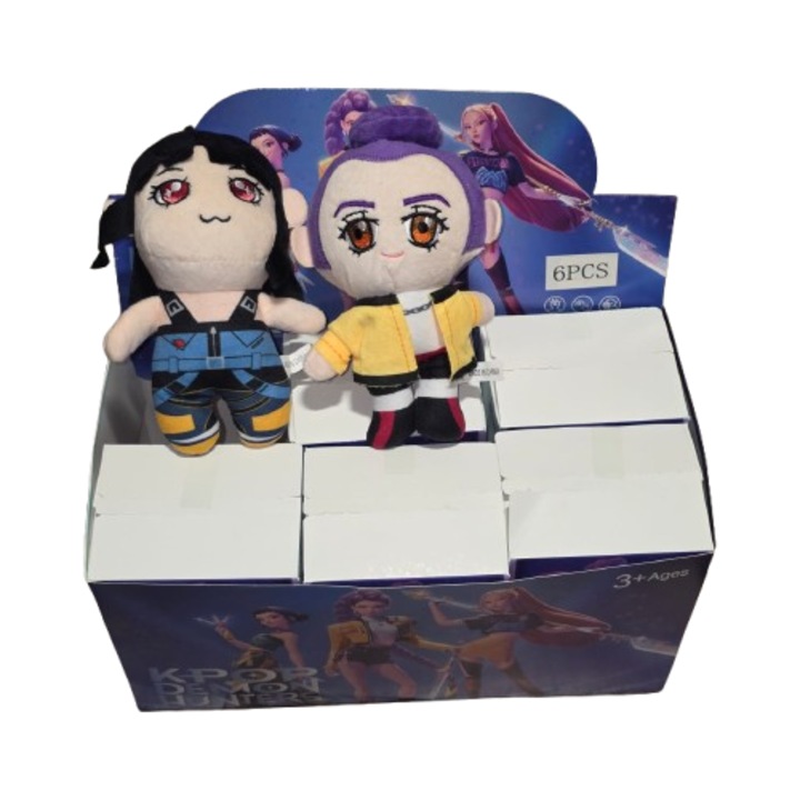 Cutie surpriză K Pop, victiny, set jucării breloc, material plus, 13x15cm