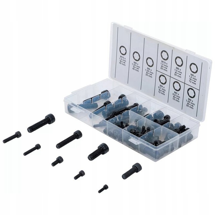 Set 106 Suruburi Cilindrice Imbus M4-M10 BGS