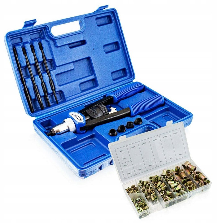 Set Nituri Manuale M5-M12 cu 150 Nitonacreturi Incluse