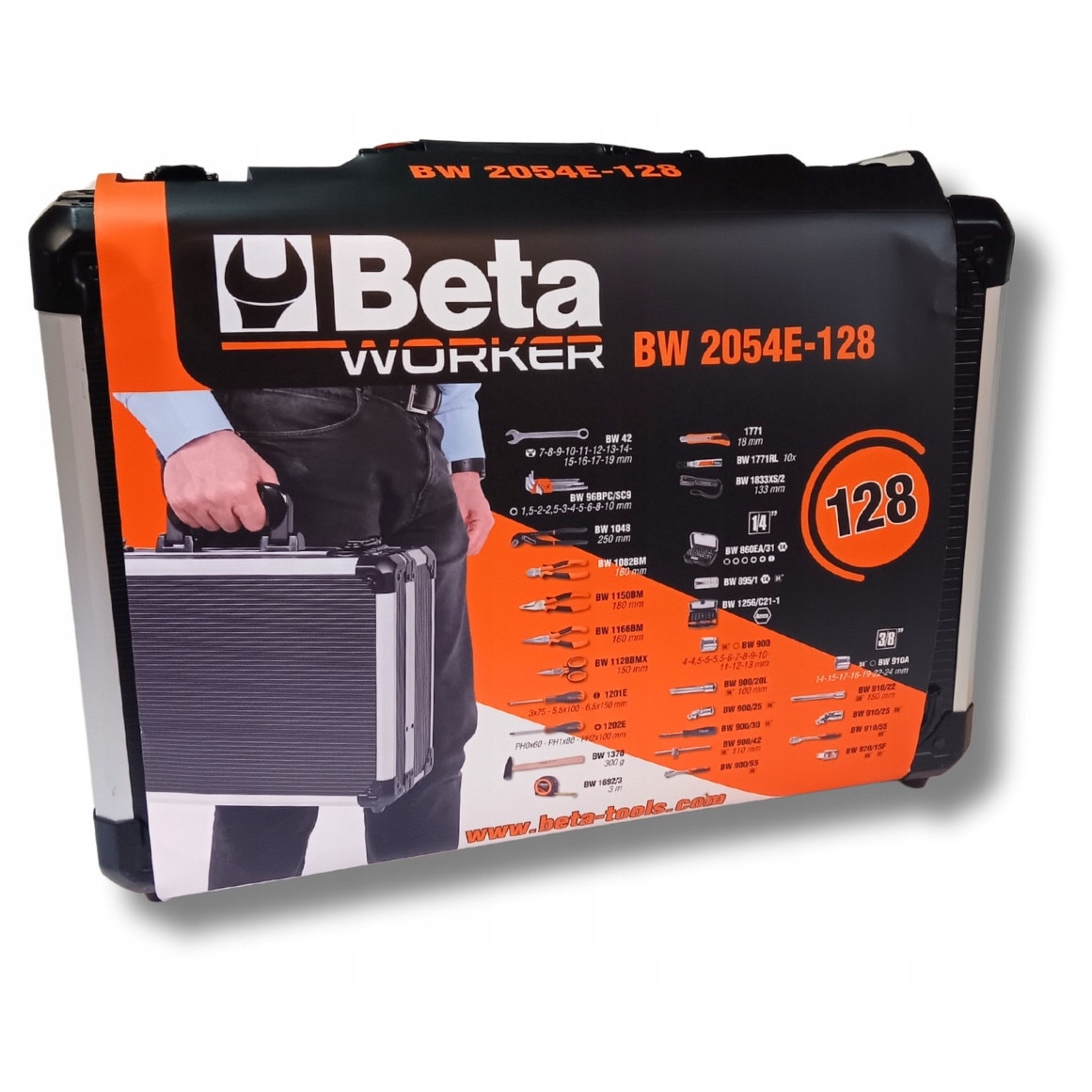 Set scule Beta Worker 128 piese in trusa profesionala - eMAG.ro