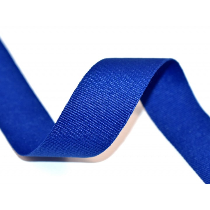 Banda ripsata, albastra, 1cm
