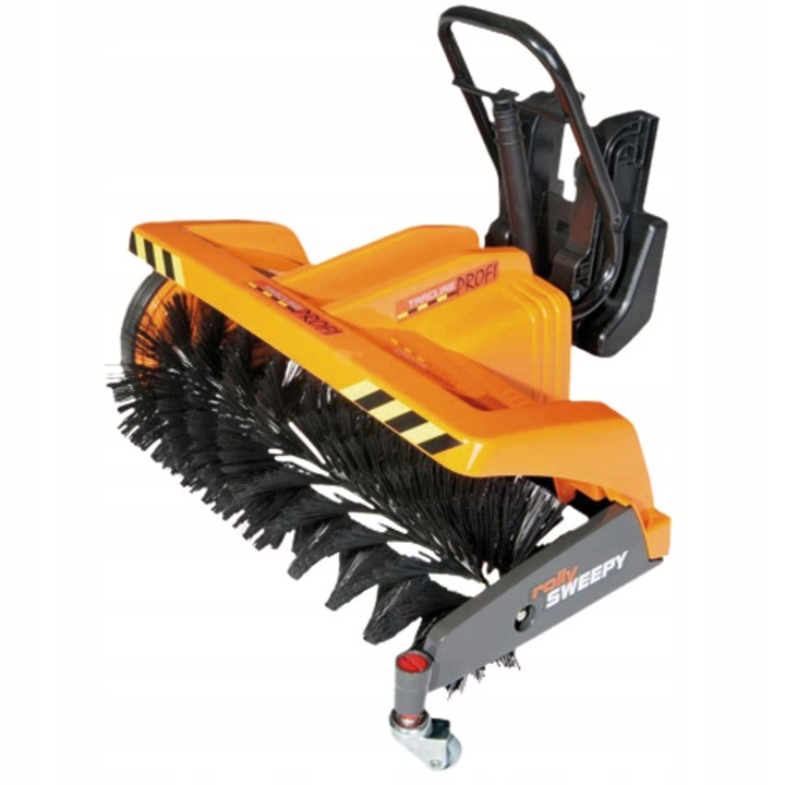 Tractor Rolly Toys cu remorcă, negru-portocaliu, 440x490x400mm