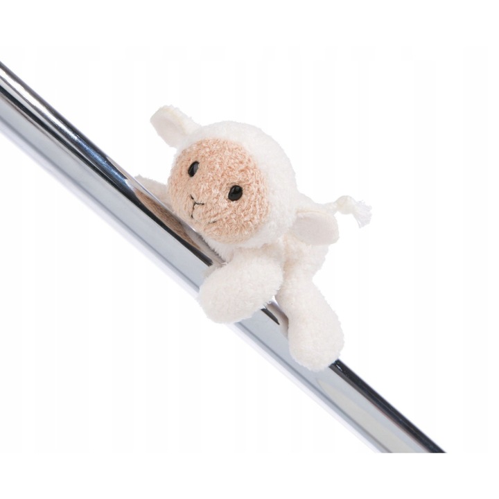 Plusă Oaie Sheepmila NICI, 12 cm, cu magnet, multicolor