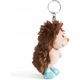 Breloc chei NICI Jez Henny Hoglet, plus moale, bej, 10 cm