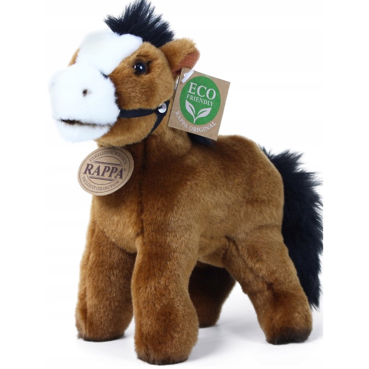 Cal de plus realist, Rappa, 20cm, ecologic, colectia "Regatul Animalelor"
