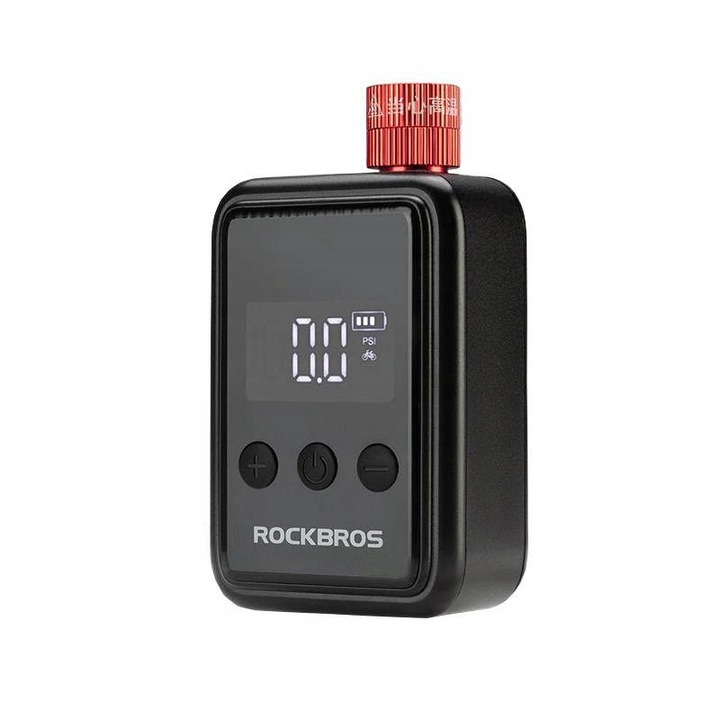Rockbros elektromos pumpa, hordozható, 150 PSI, USB-C, 90x51x33mm