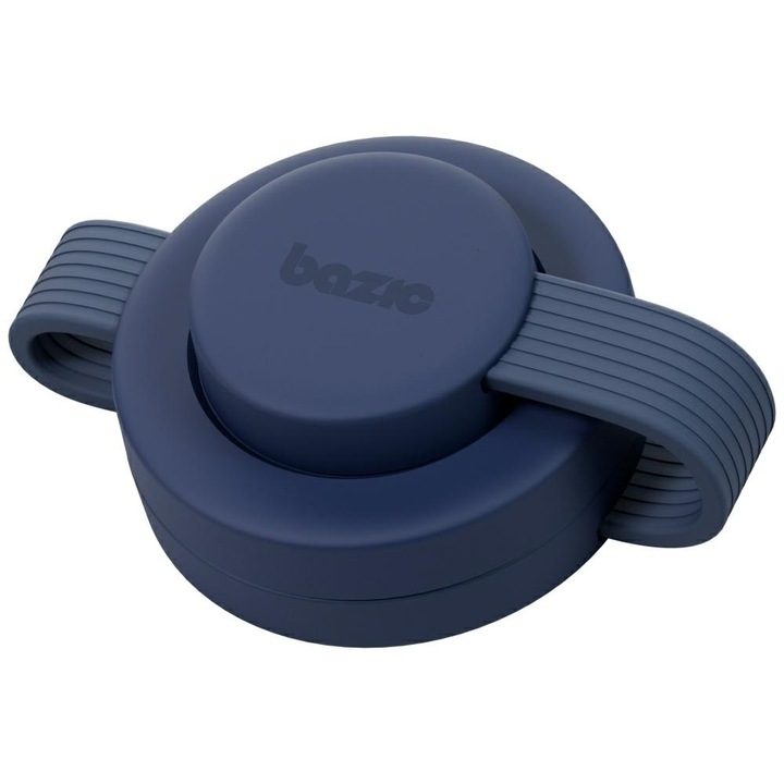 Incarcator wireless pliabil 3 in 1 Bazic GoMag Trio 2, 15W, MagSafe, Albastru