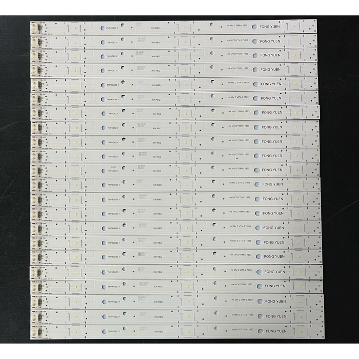 Set barete LED 55", 22 barete x 3 leduri, 3V, 300mm