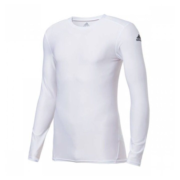Bluză sport bărbați, adidas, rashguard, alb, S INTL