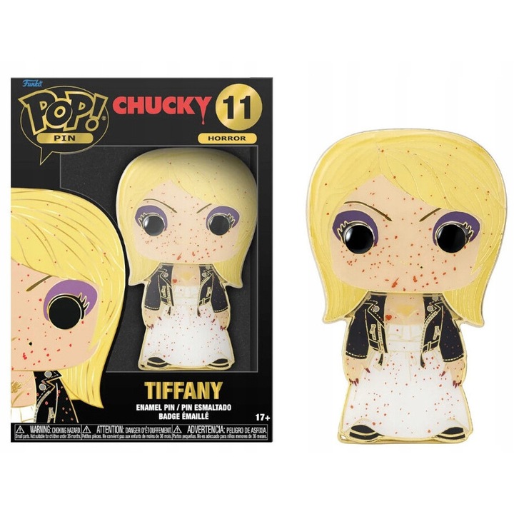 Pin email Funko Pop! Chucky & Tiffany, колекция Ужаси, издръжлив, фини детайли