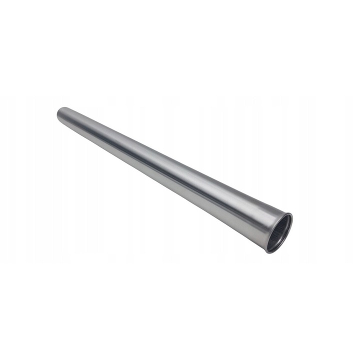 Teavă Inox 40mm, pentru aspiratoare, lungime 550mm, set 2 bucăți