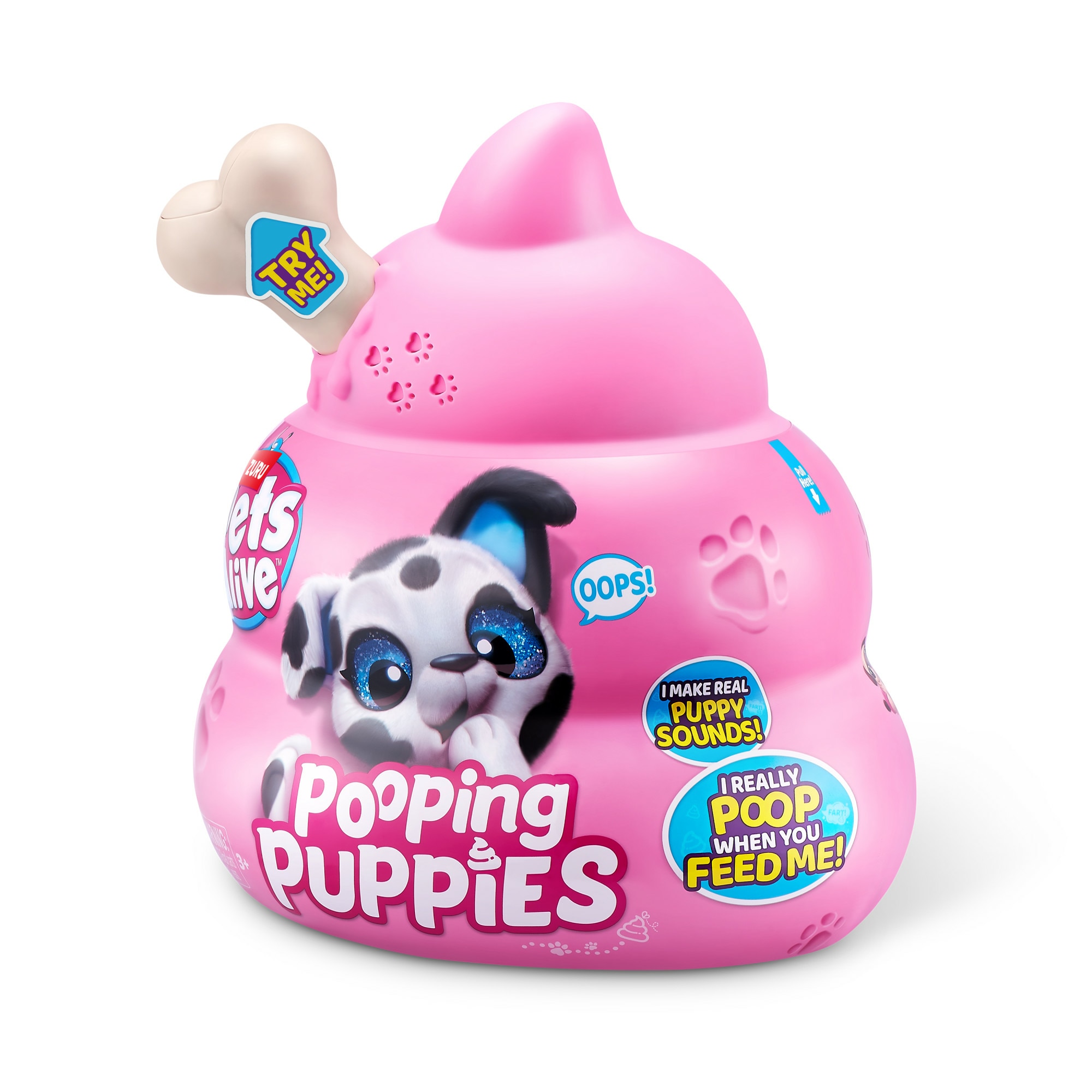 Z juguie interactiv Zuru Pets Alive catelus dalmatian, 29x18.7x26